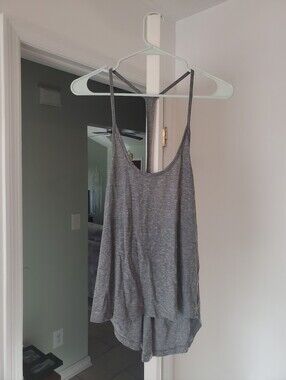 Vans Gray Racerback Tank Top